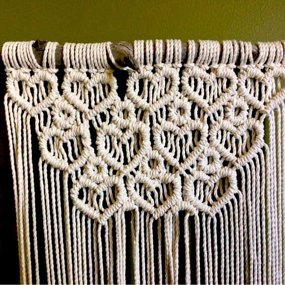 Heart Macrame Wall Hanging 🤍 - Picture 2 of 4